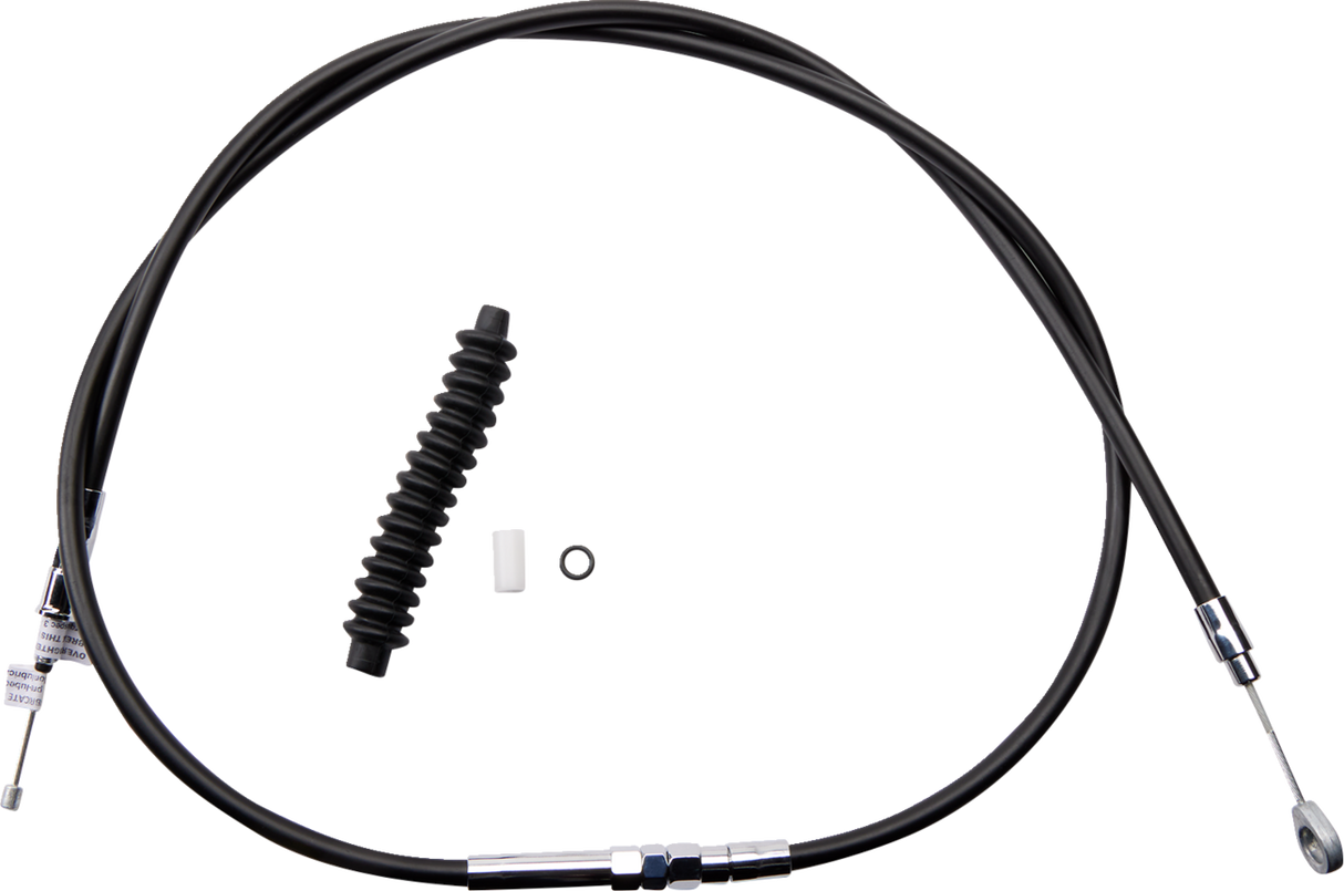 High-Efficiency Black Vinyl Clutch Cable