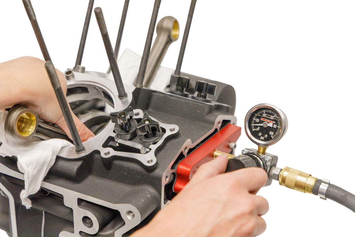 Assembled Engine Case Piston Cooling Jet Pressure Tester