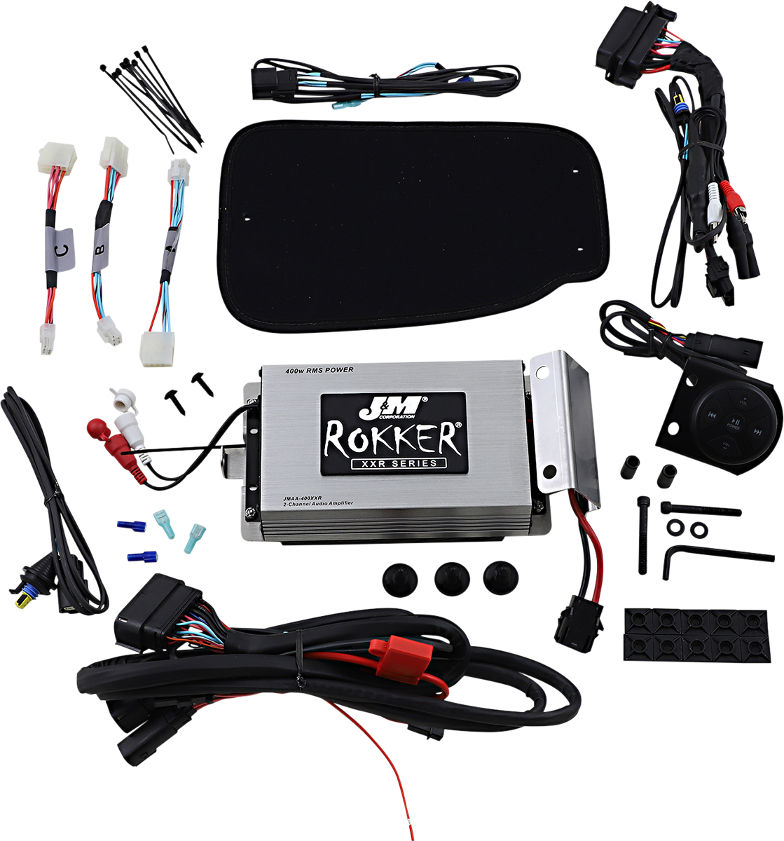 ROKKER® XXR 400 W Bluetooth Controlled Amplifier Kit