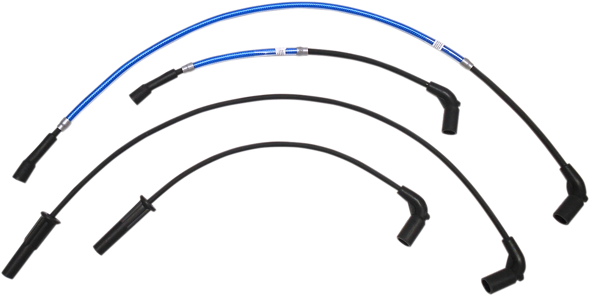 Spark Plug Wire Set - Black - Softail