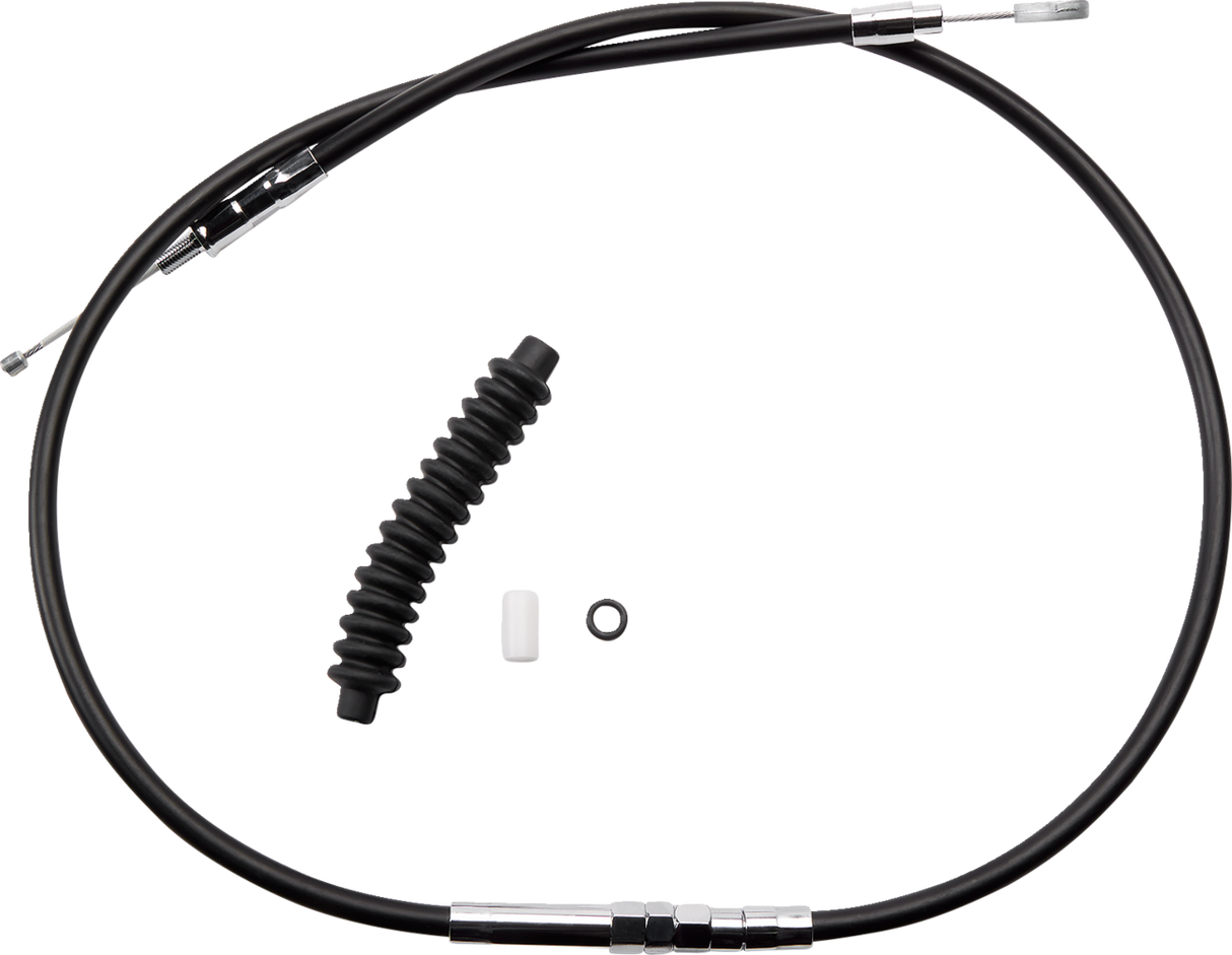 High-Efficiency Black Vinyl Clutch Cable