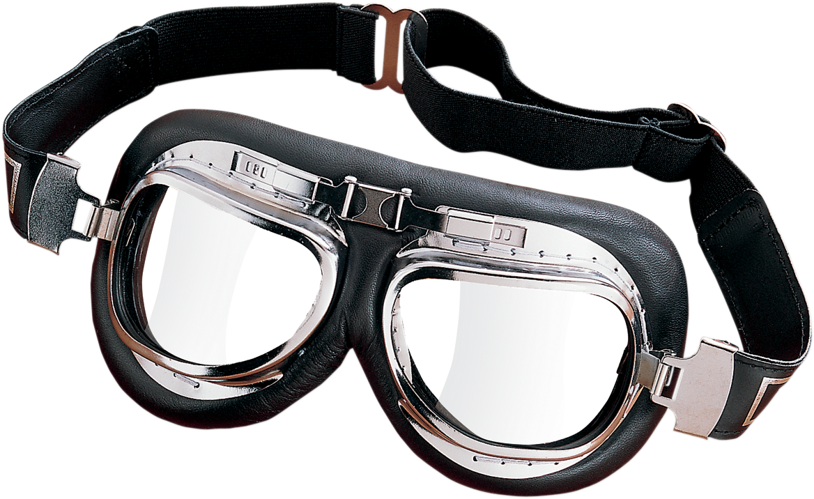 Contoured Roadhawk Leather Goggle