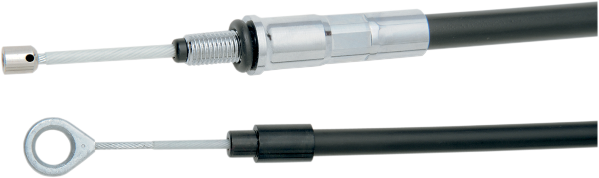 BYO™ Build Your Own™ Clutch Cable Kit - 80" - Dyna/Softail - Black Vinyl