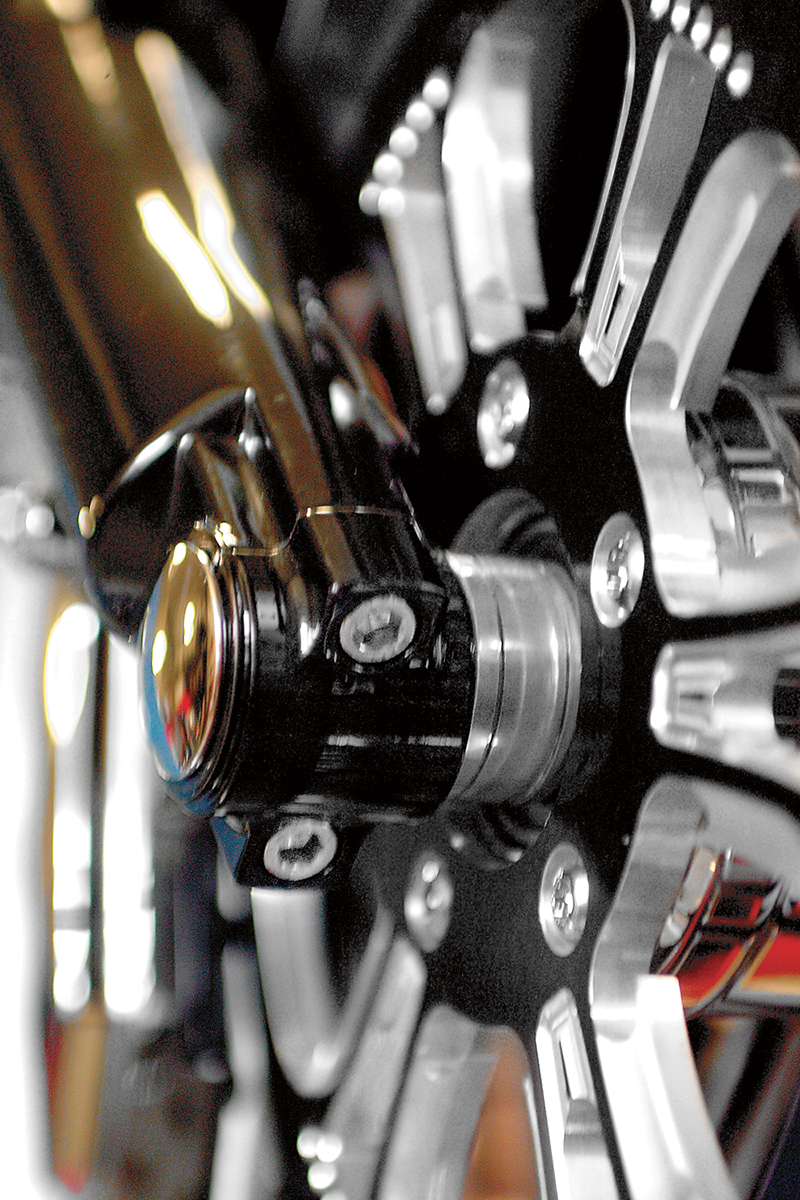 Lower Fork Leg Axle Caps