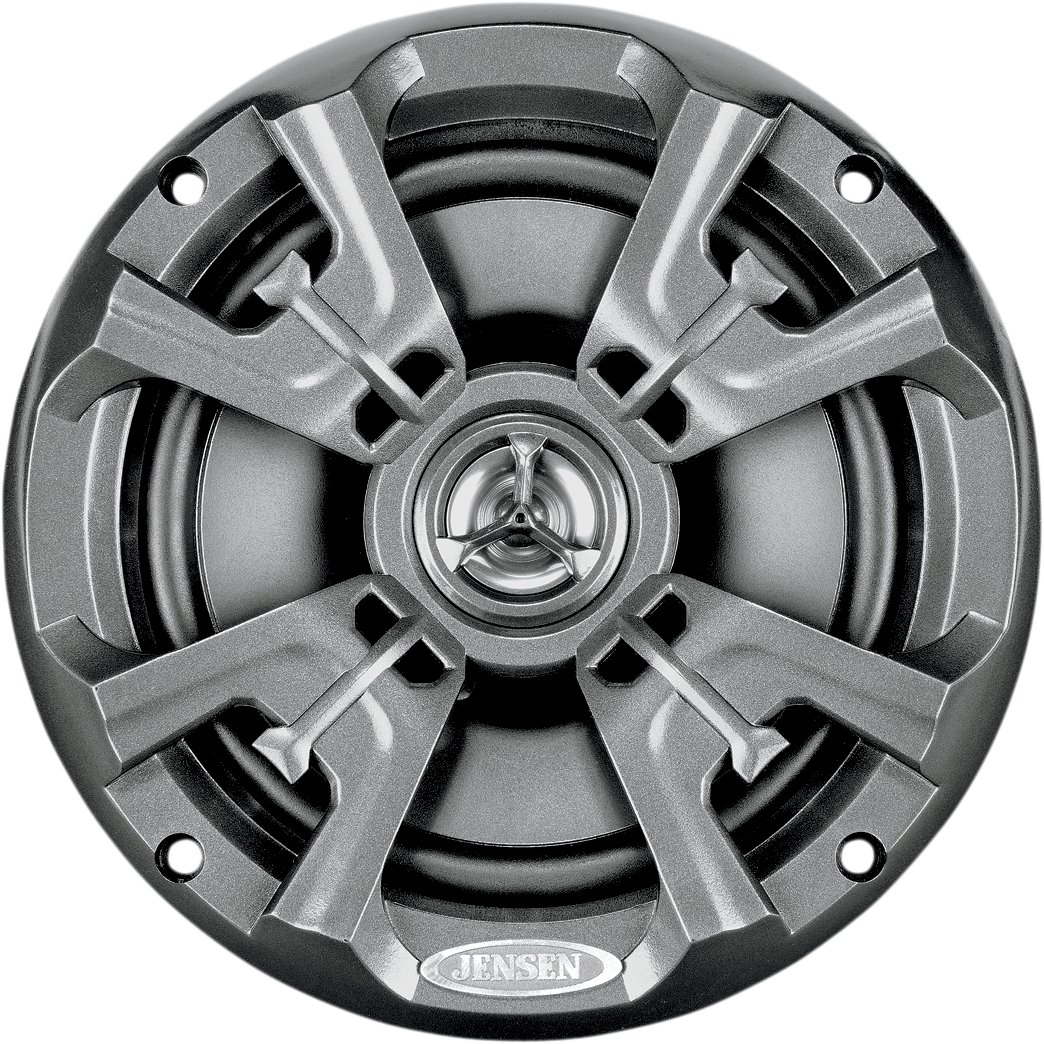 6-1/2β High-Performance Coaxial Speaker with Silk Dome Tweeter