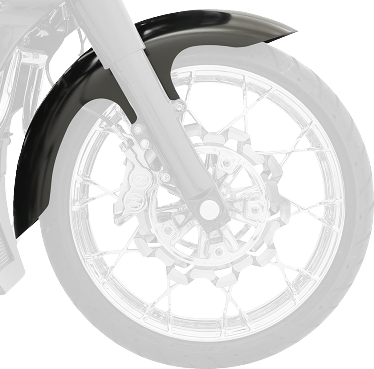 Tire Hugger Front Fender for Dresser