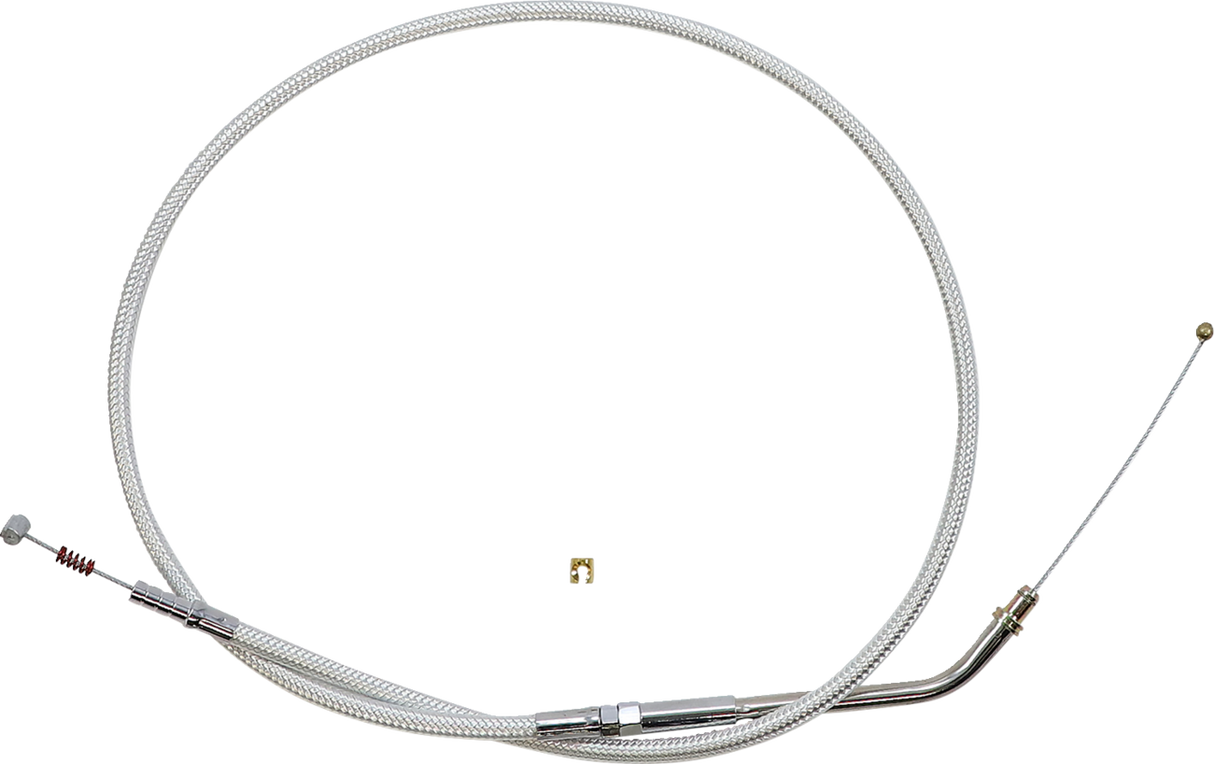 Sterling Chromite II® Braided Idle Cable for Harley-Davidson - 30"
