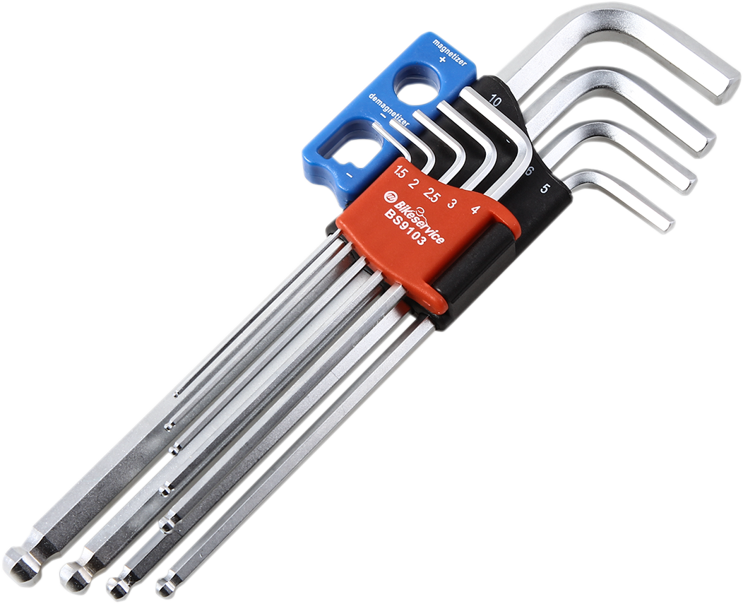 Extra Long Magnetic Hex Key Set