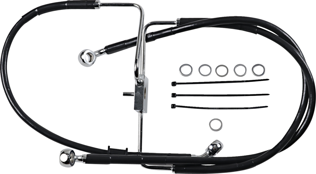Extended Length Stainless Steel Brake Line
