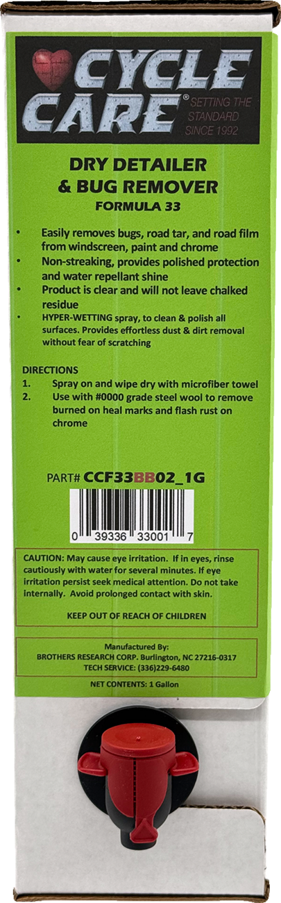 Formula 33 Spray & Wipe®, Bug Remover, Detailer, & Polish
