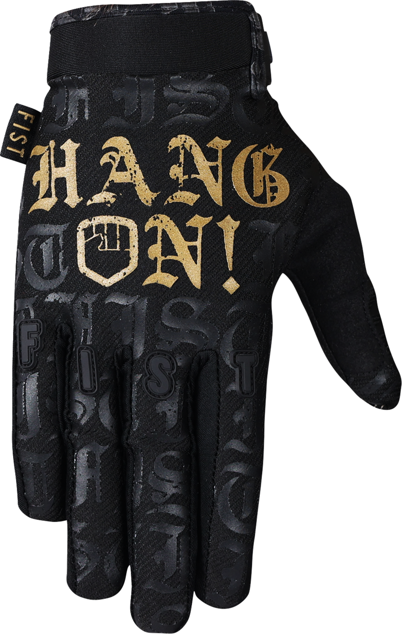 Strapped Hang On Gloves