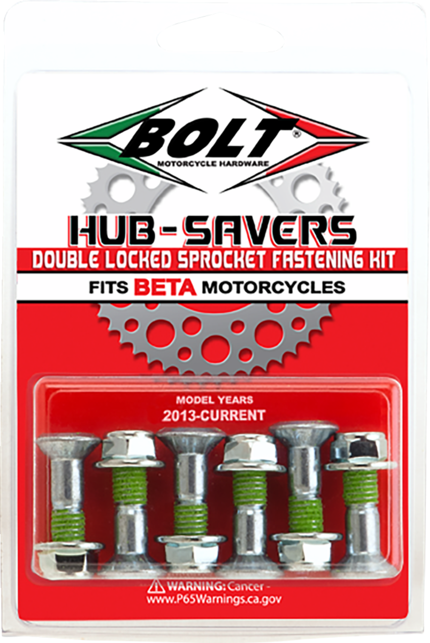 Hub-Savers Double Locked Sprocket Fastening Kit