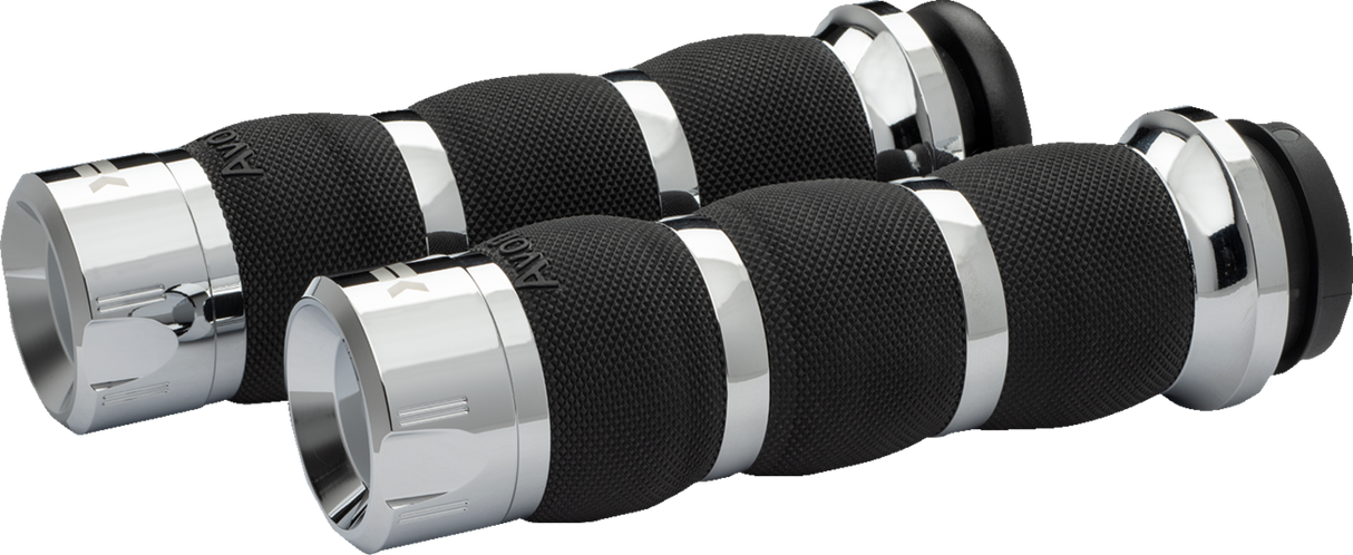 Klassic Grips - Air Cushion - Cable - Chrome