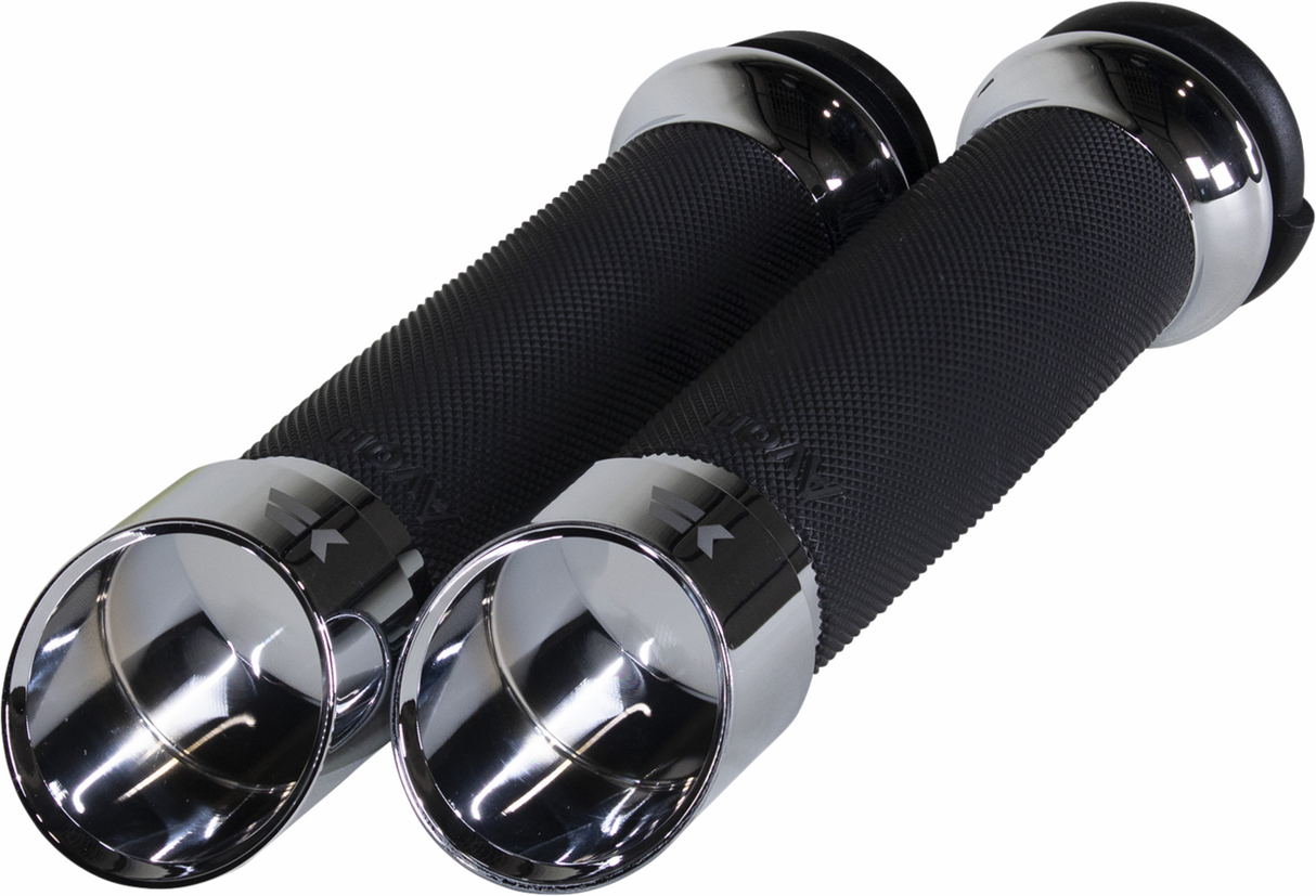 Edge Grips - Custom Contour - TBW - Chrome