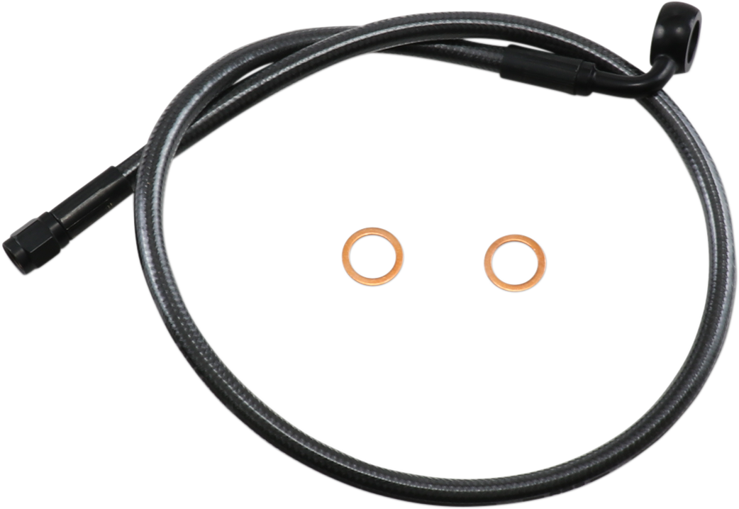 Brake Line - 12mm-90° - 26" - Black Pearl