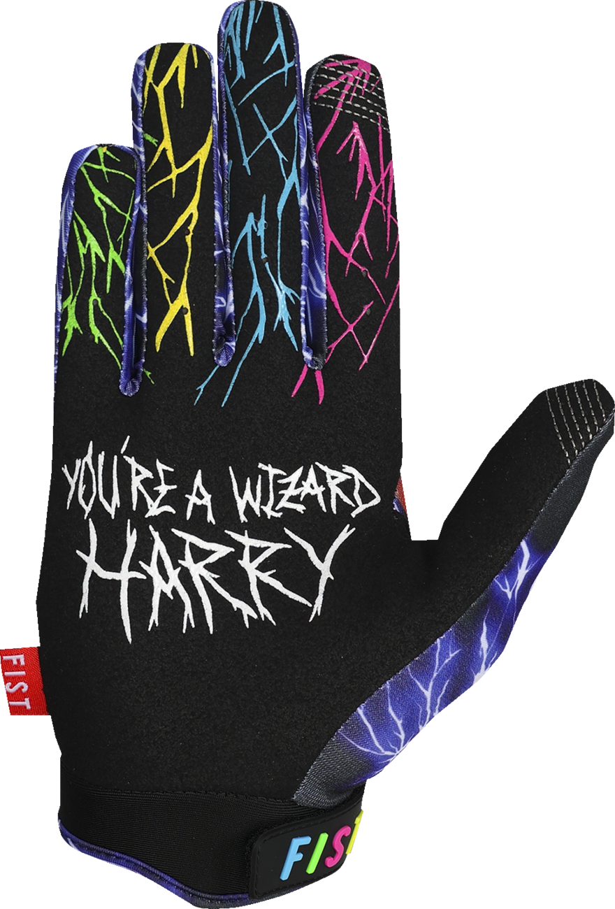 Lil Fists Strapped Harry Bink Red Label Emoji Gloves (Ages 2-8)