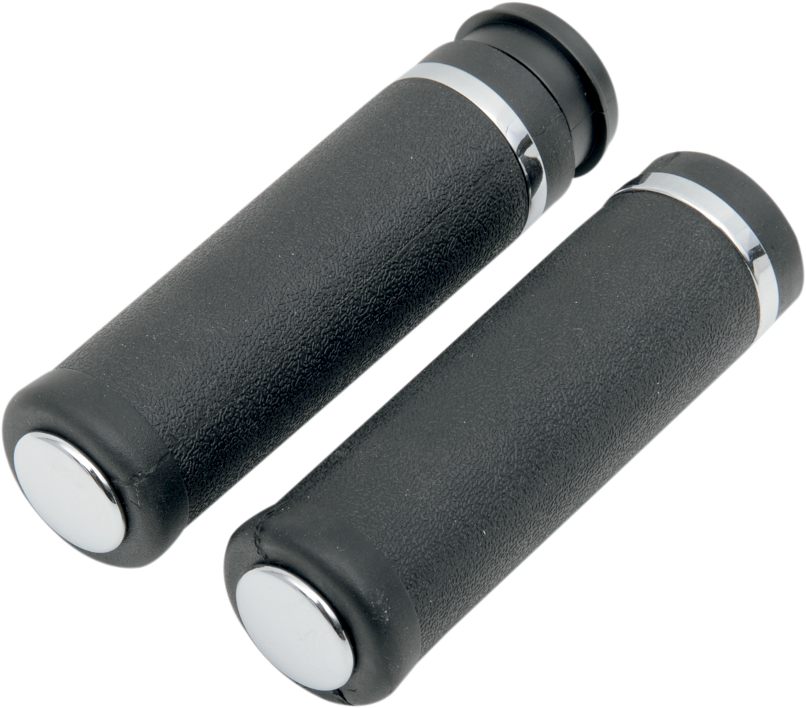 Rubber Grips with Accent Rings and End Caps - Hotop - Smooth - Cable