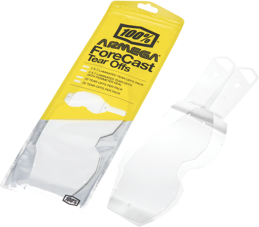 Armega Forecast Goggle Tear-Offs β Laminated