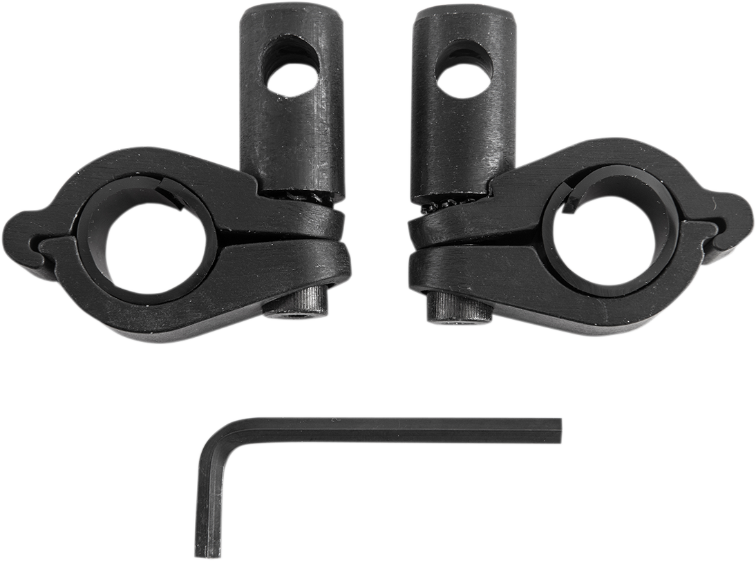 Replacement Round Windshield Handlebar Clamp Kit