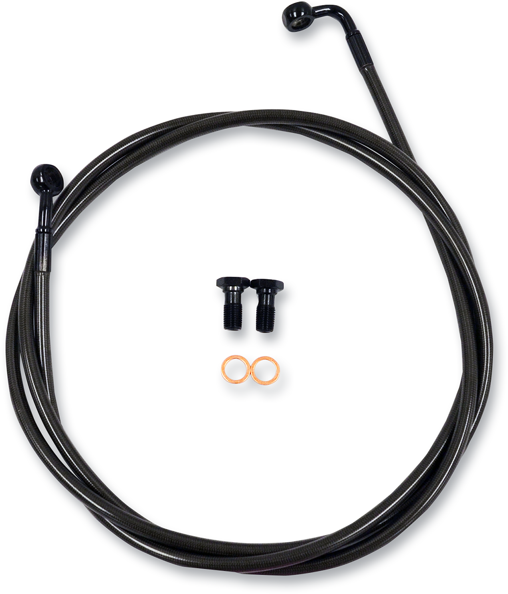 Midnight Braided Brake Line Kit