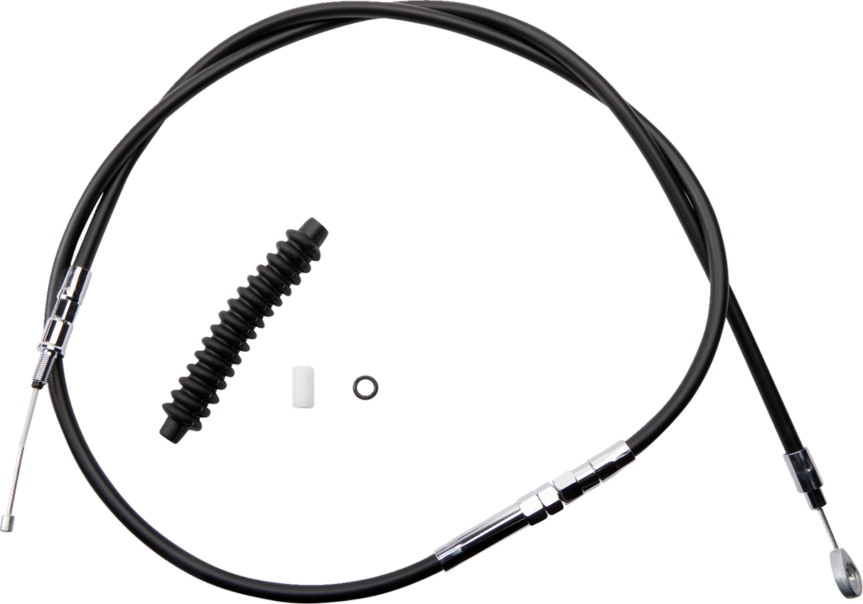 High-Efficiency Black Vinyl Clutch Cable