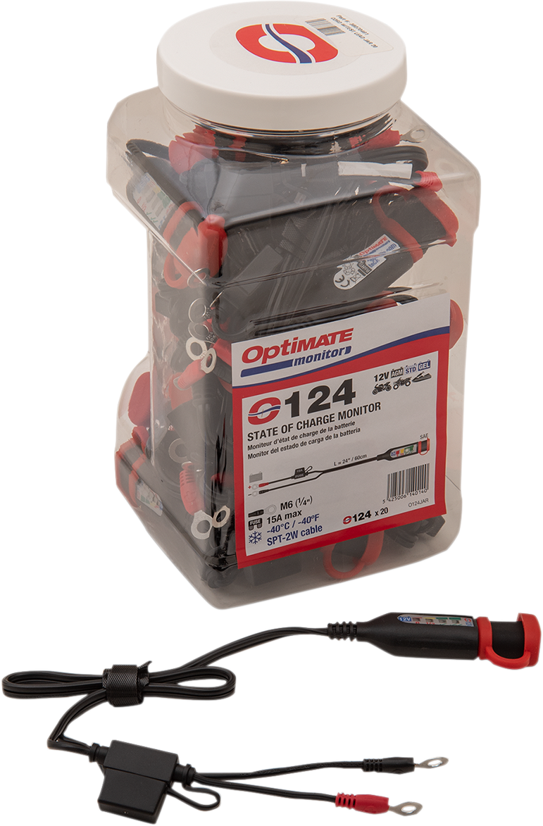 OptiMate™ Permanent Power Lead with Battery/Charge Status