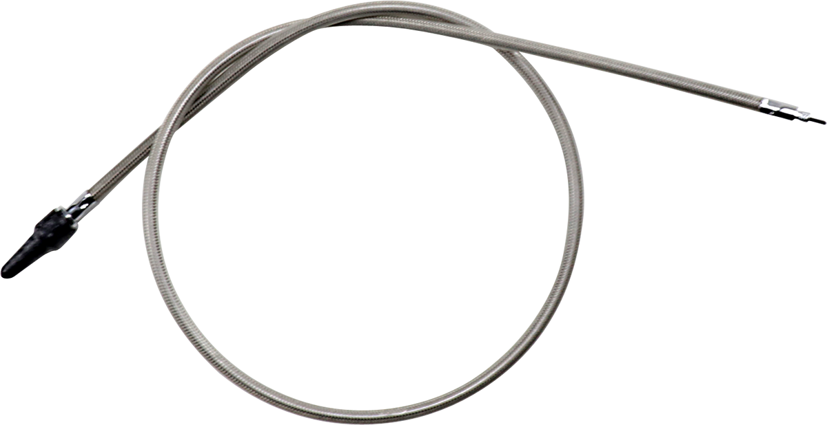 Armor Coat Braided Stainless Steel Speedometer Cable for Harley-Davidson
