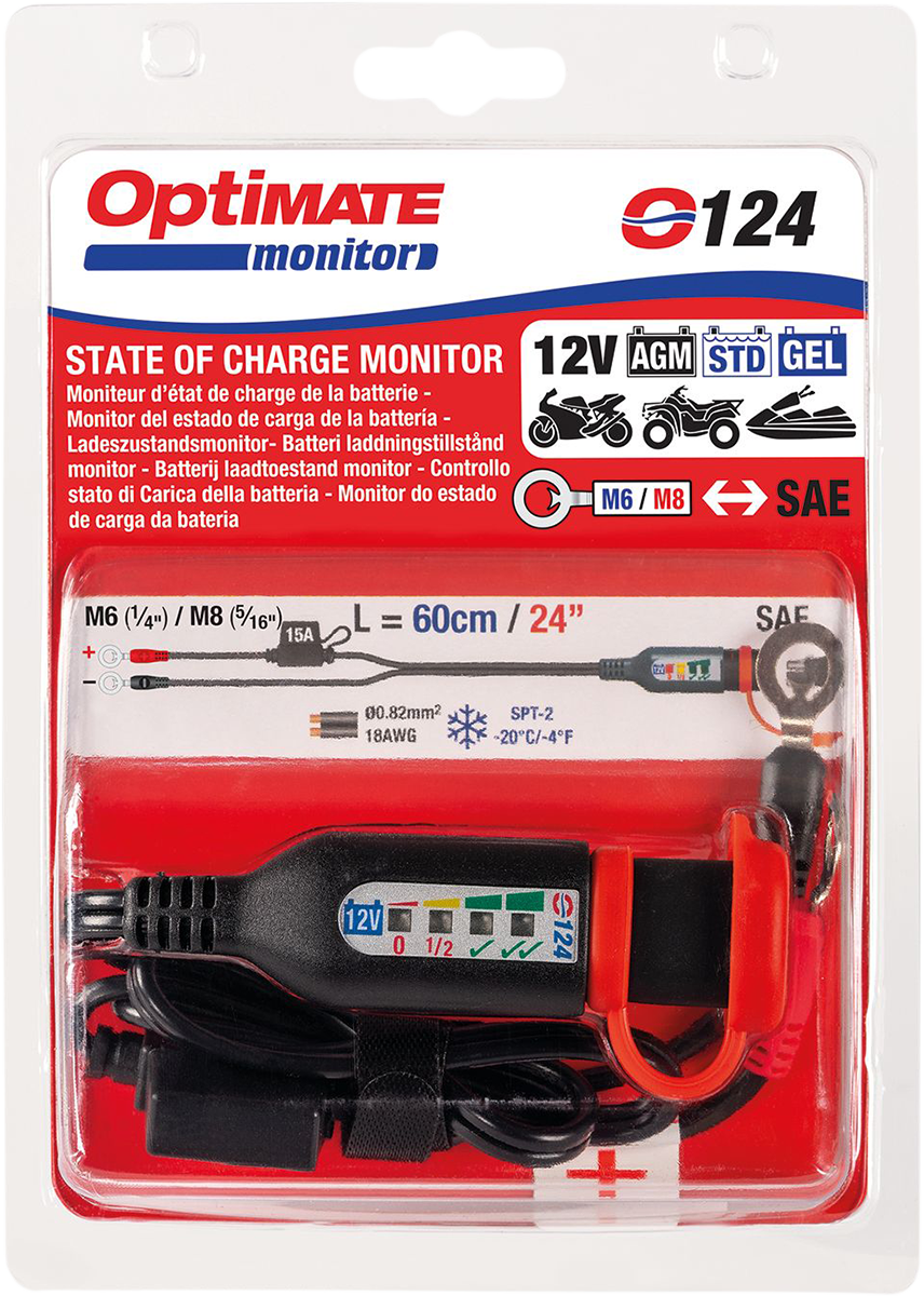 OptiMate™ Permanent Power Lead with Battery/Charge Status