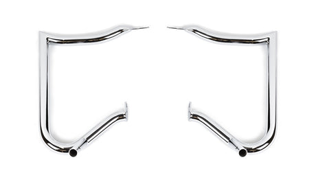 Anarchy Crash Bar Chrome, Front View