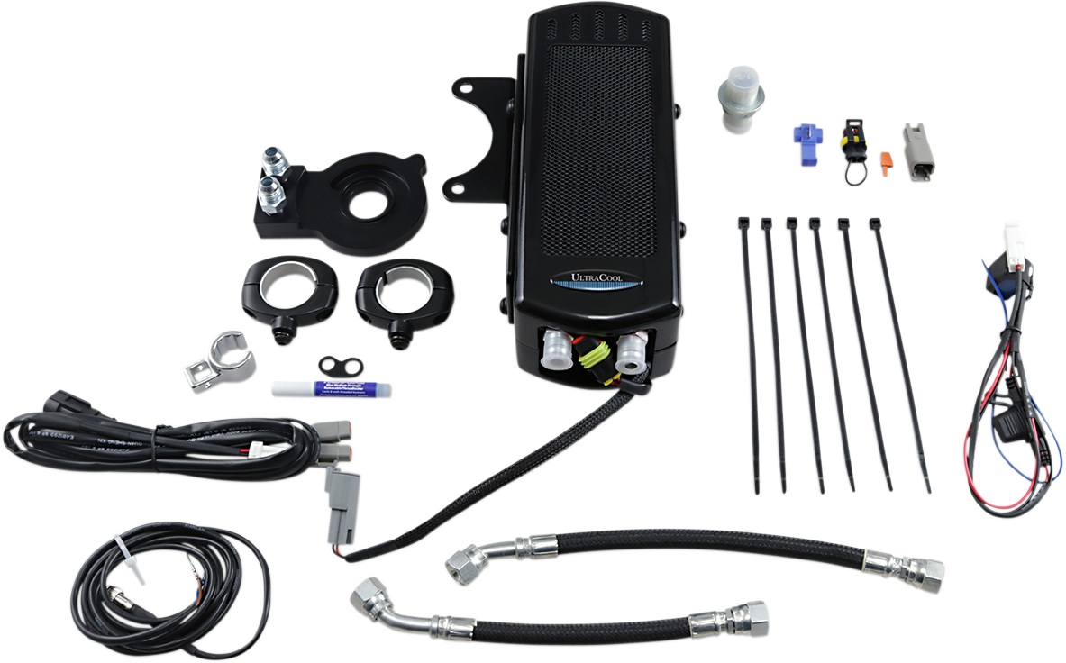 3.0 Side Mount Oil Cooler with Fan Kit for Sportster