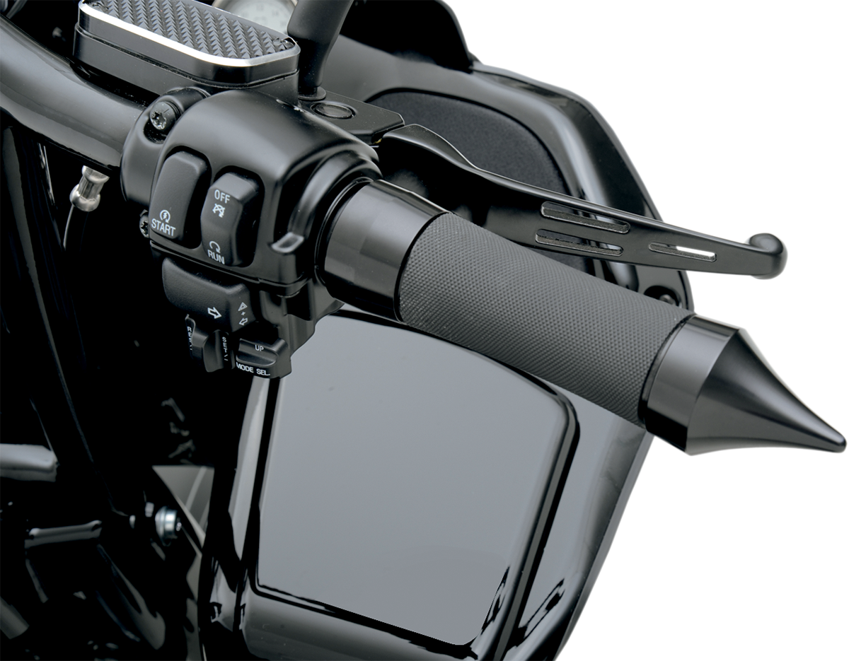 Comfort Dead End Grips - TBW - Black/Rubber