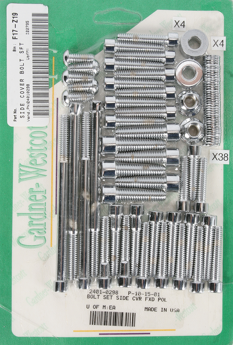 Side Cover Bolt Kit