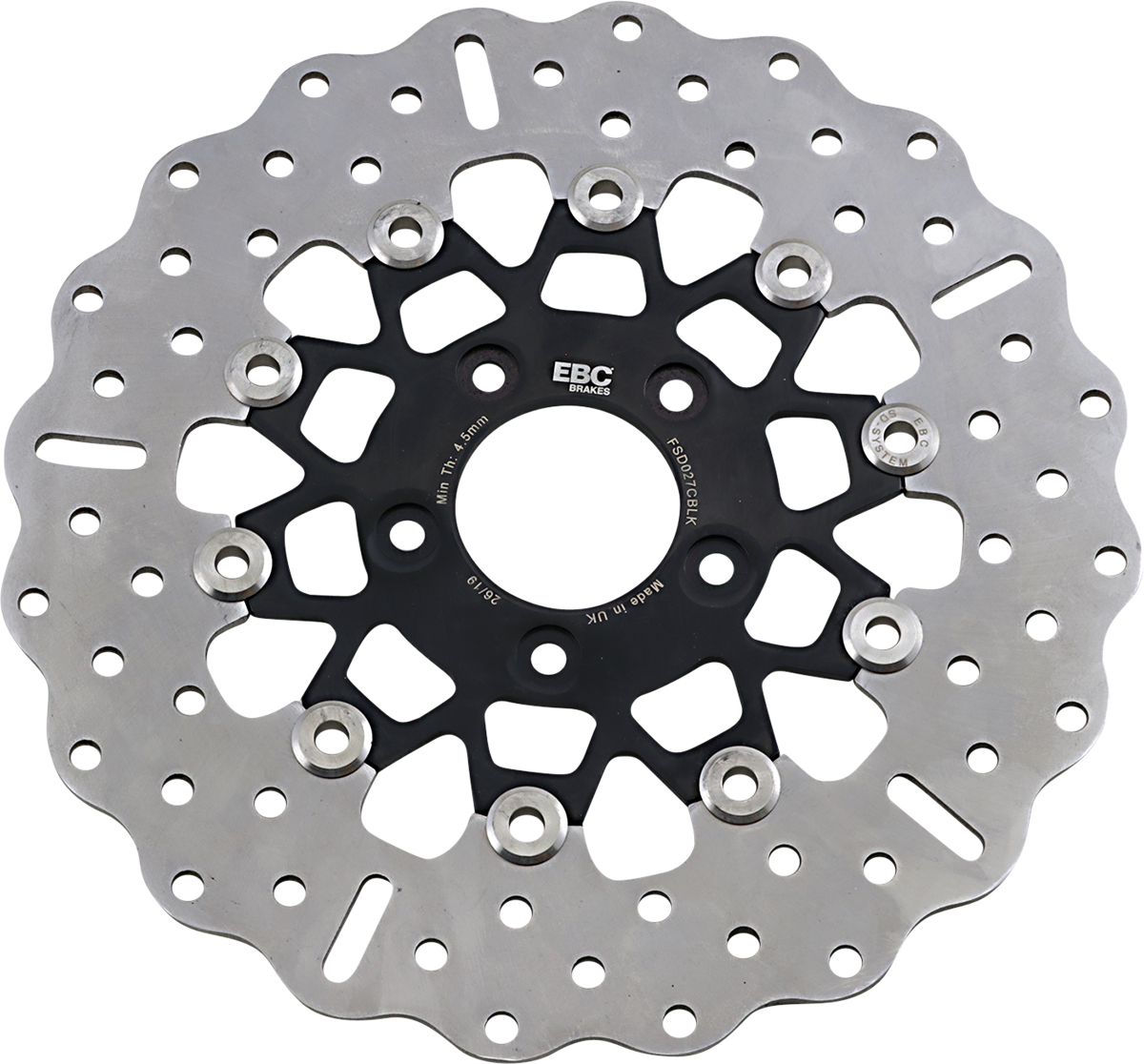 FSD Series Stainless Steel Front Brake Rotor for Big Twins