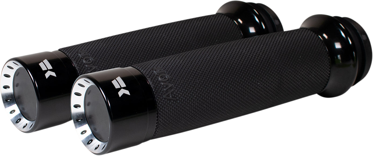 Turbine Grips - Custom Contour - TBW - Black