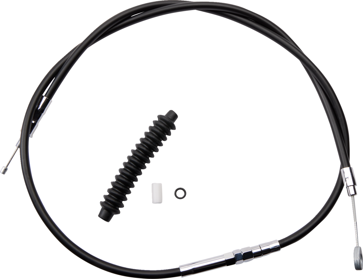 High-Efficiency Black Vinyl Clutch Cable