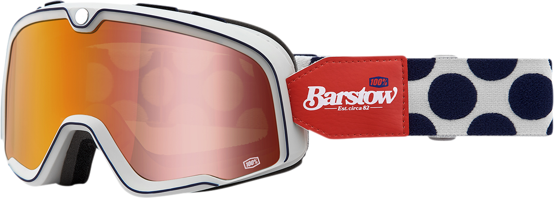 Barstow Goggle - Hayworth - Red Mirror Lens