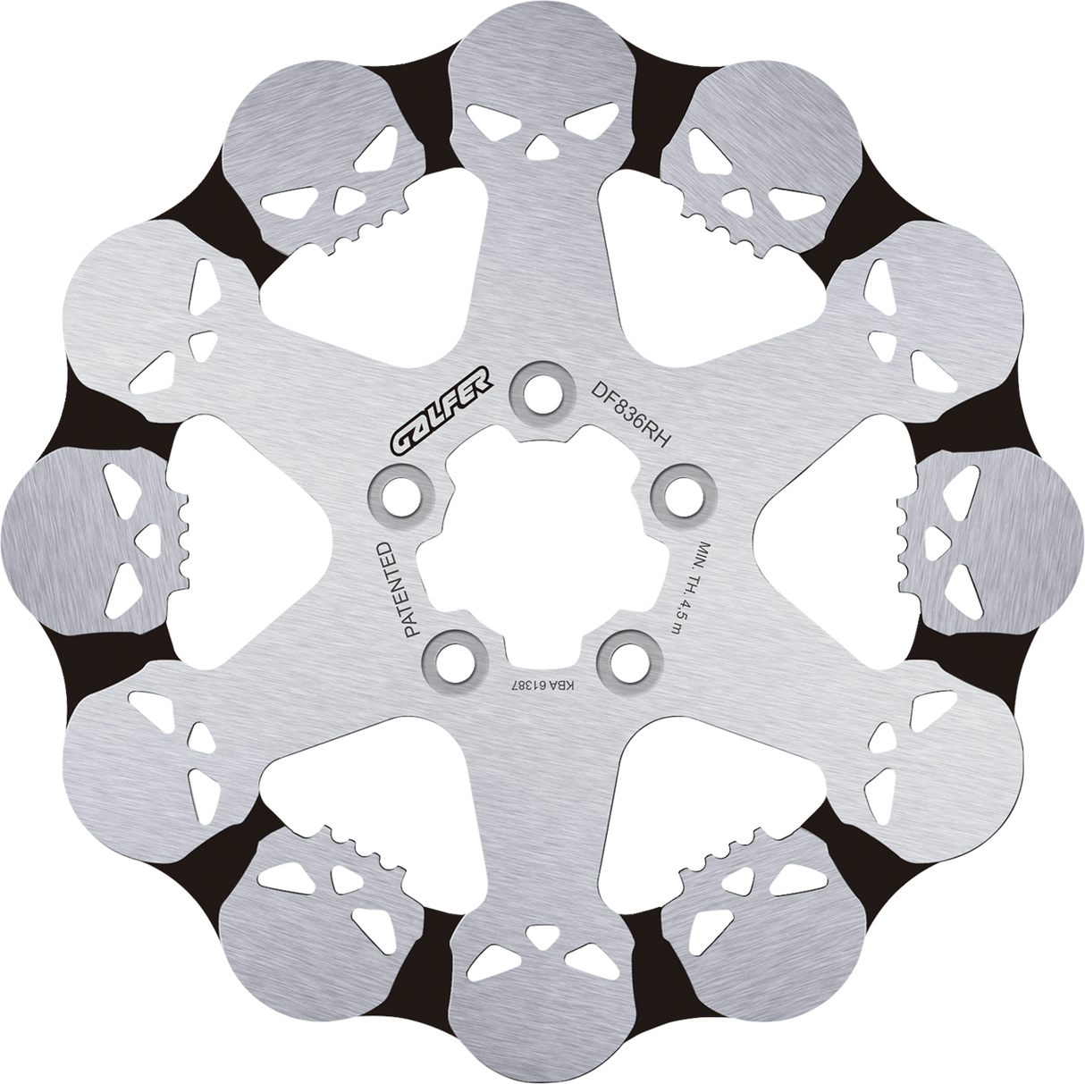 Skull Brake Rotor