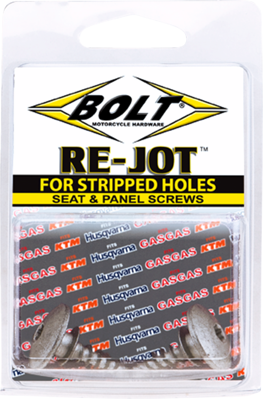 Re-Jot™ Seat & Panel Screws