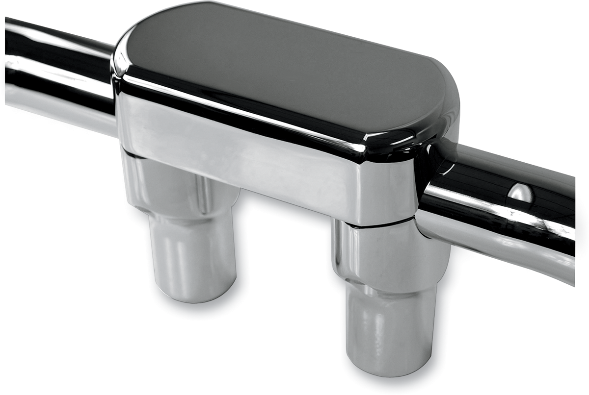 Hefty Handlebar Riser & Top Clamp Kit