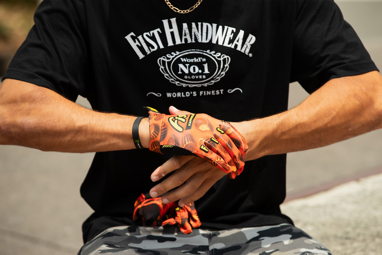 Strapped 100% Nuts Gloves