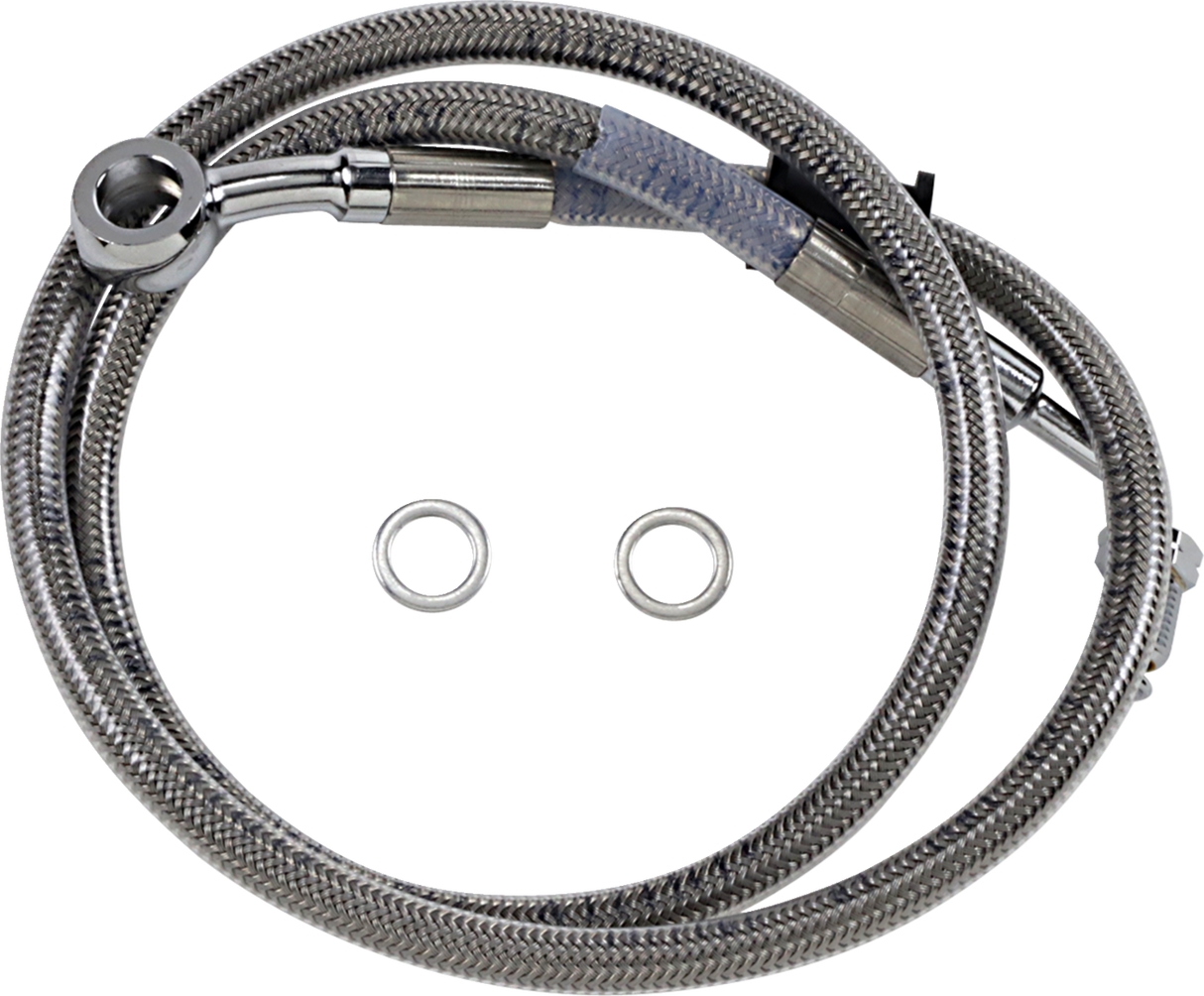 Extended Length Stainless Steel Brake Line