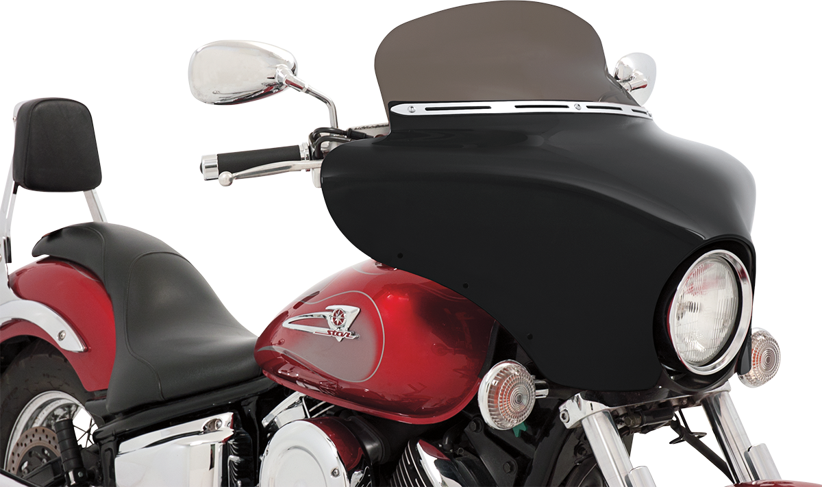 Slotted Stainless Steel Batwing Fairing Trim