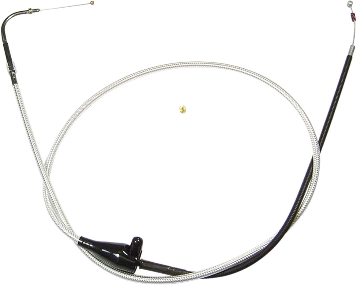 Sterling Chromite II® Braided Idle Cable for Harley-Davidson - Cruise - 48-15/16"
