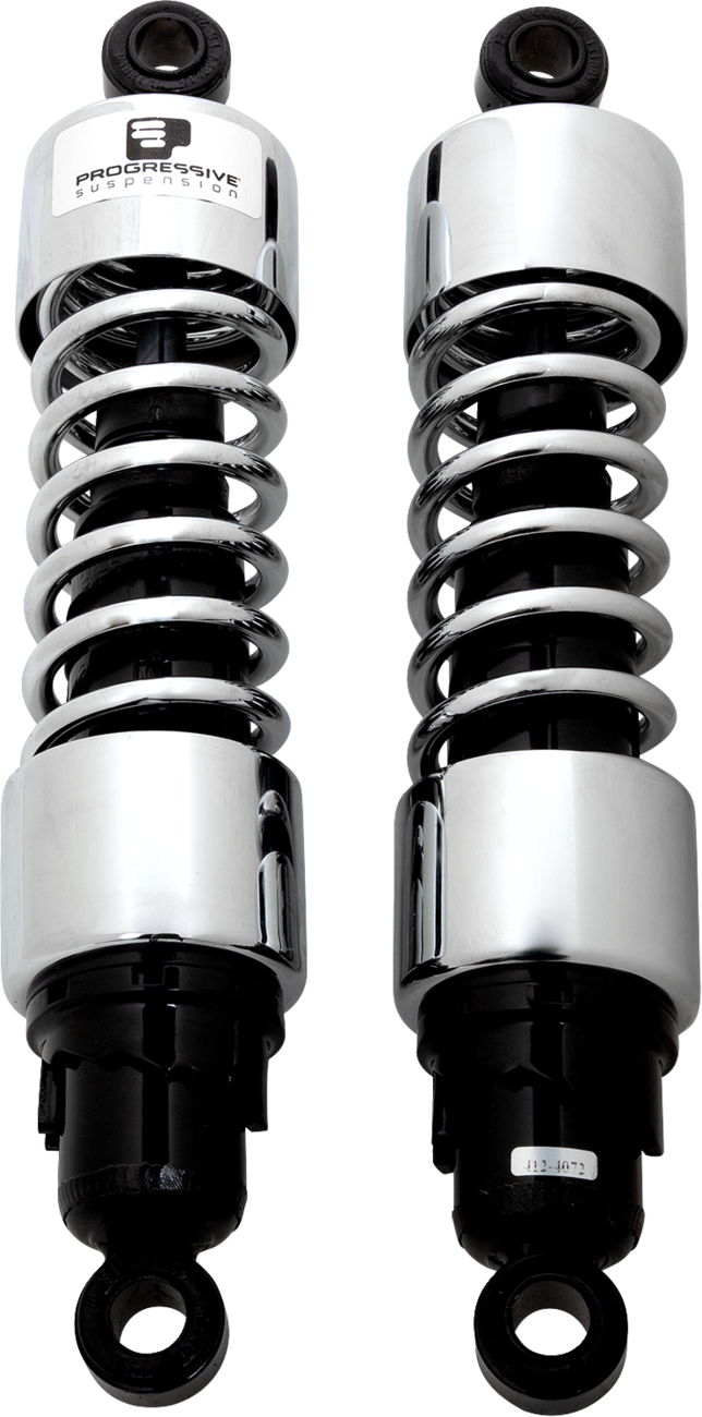 412 Series Shocks — Chrome