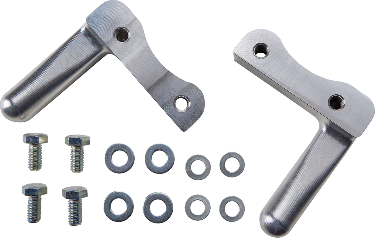 Hugger Series Front Fender with Mounting Blocks for Softail/Dyna