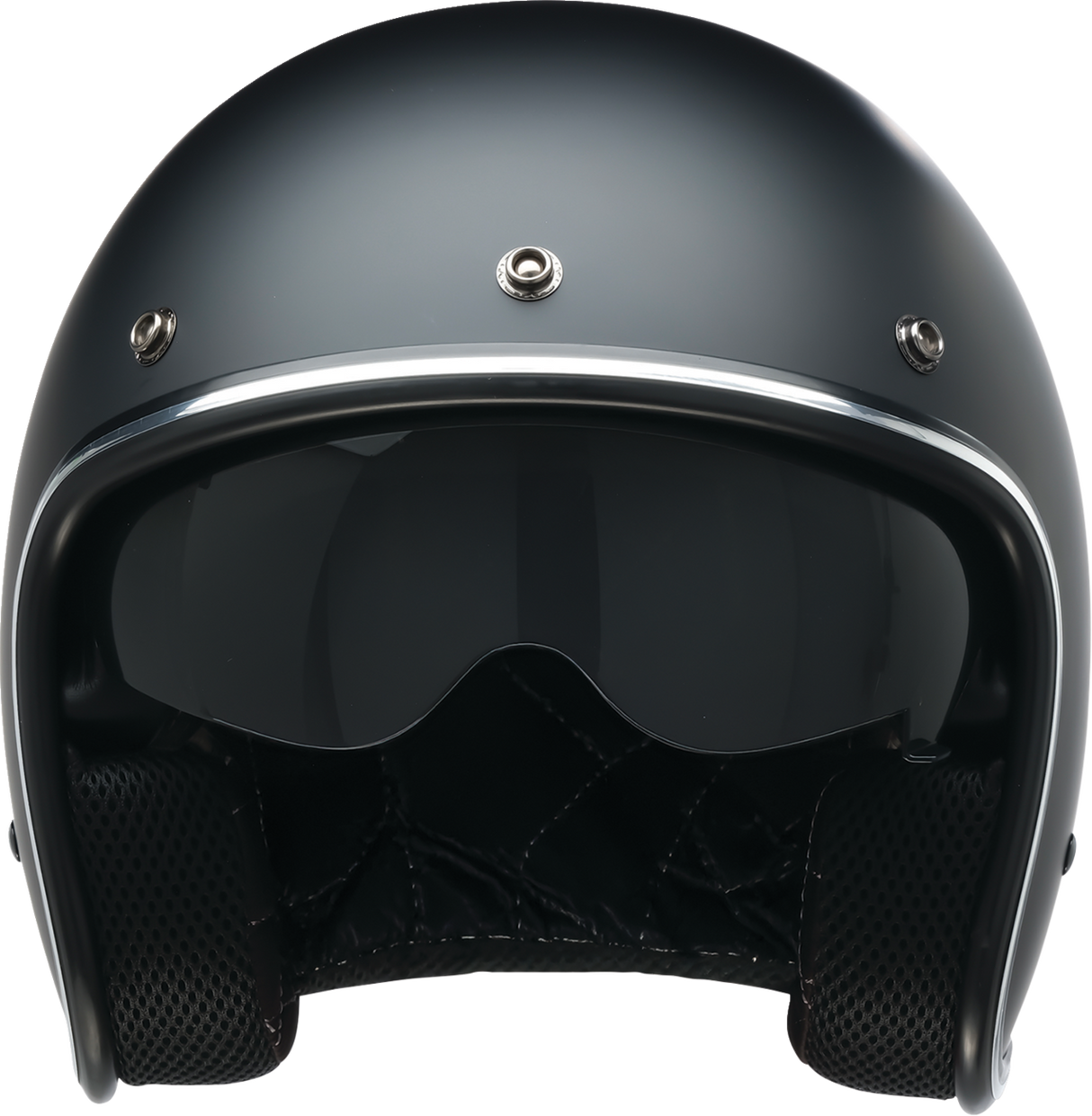 Grimlock Solid Helmet — Flat/Black