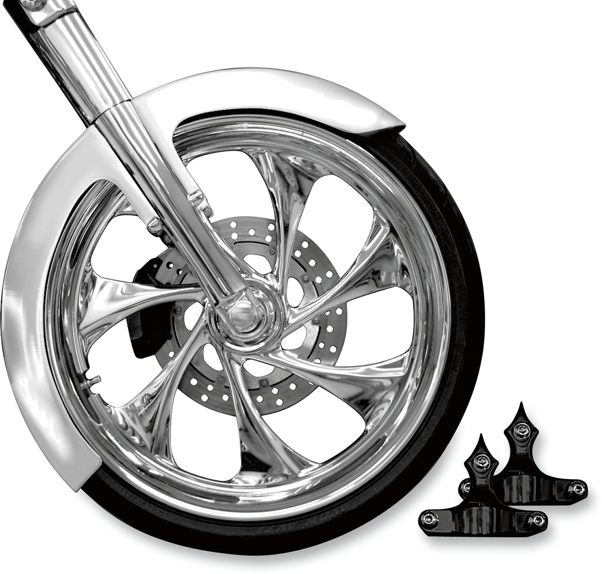 Front Fender Kit for 23" Wheel