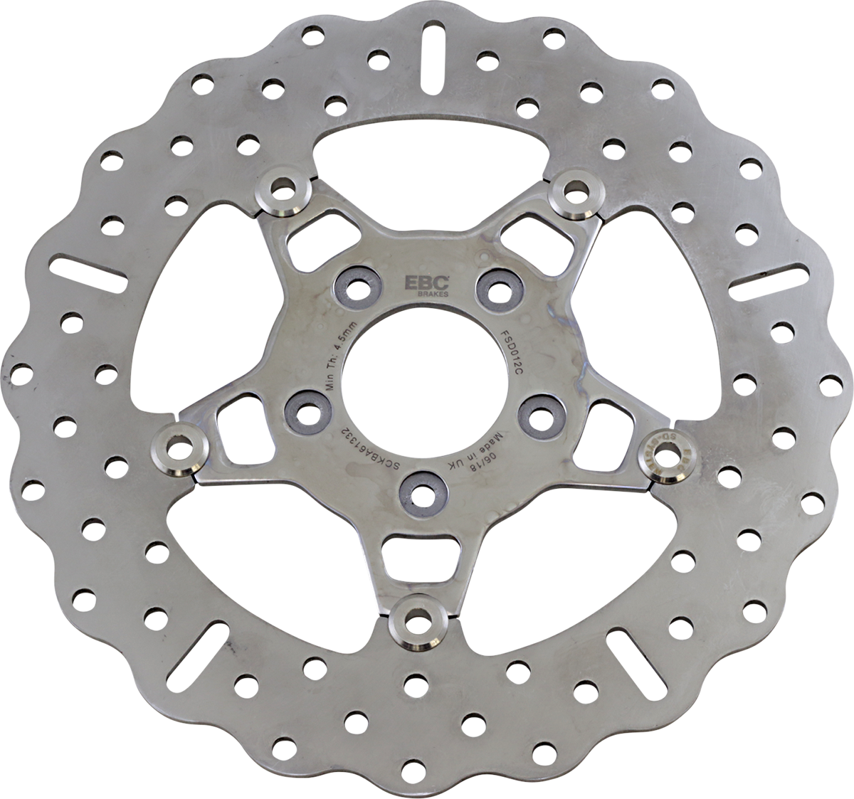 FSD Series Stainless Steel Front Brake Rotor for Big Twins