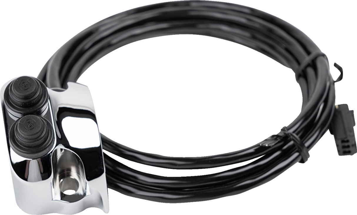 Chrome Legend Handlebar Mounted Control Assembly