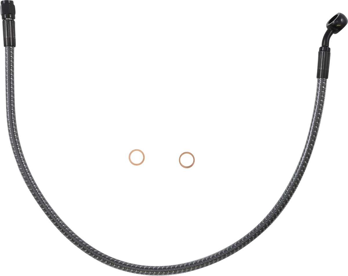 Brake Line - Front - 10 mm - 35° - 22" - KARBONFIBR